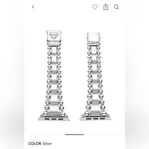 Lagos caviar stainless Apple Watchband… Apple Watch not included!